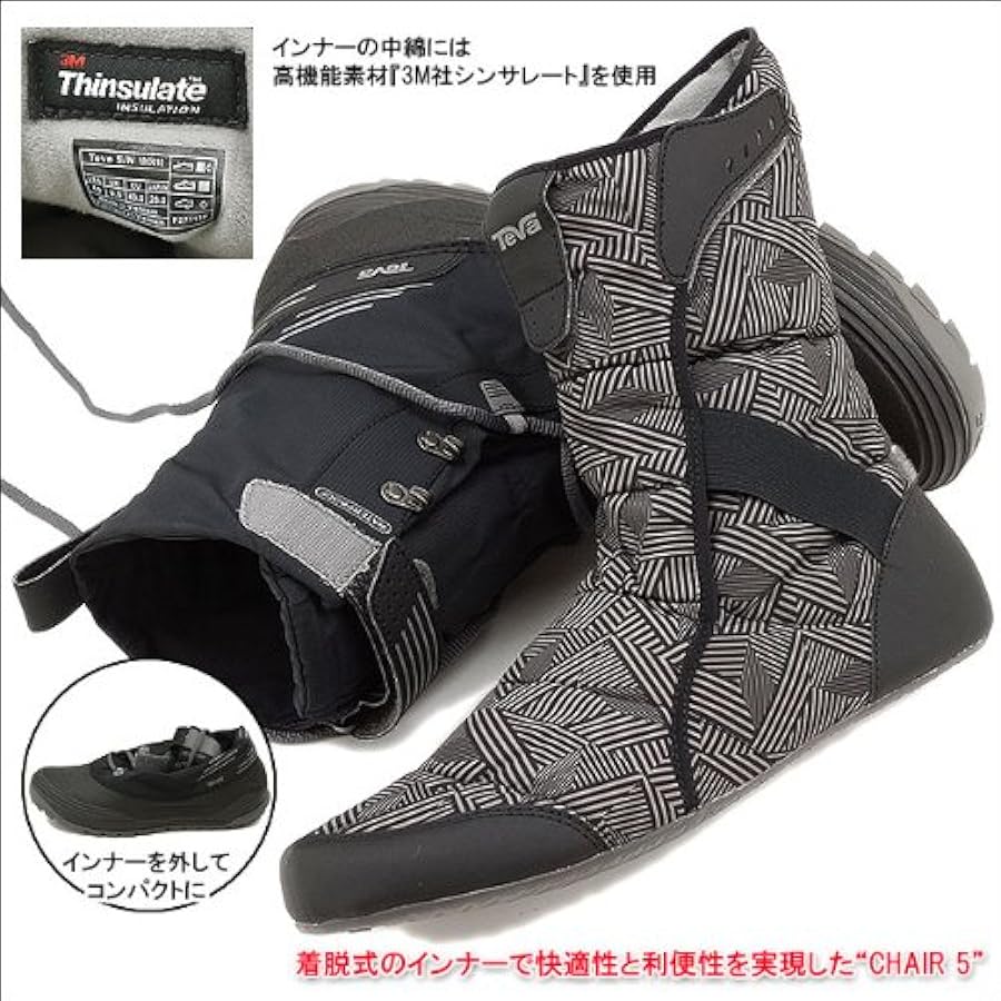 Teva テバ Chair 5 スノーブーツ ウィンターブーツ　サイズ：27cm Amazon | [テバ] スノーブーツ Chair 5 Print WP MNS チェア 5